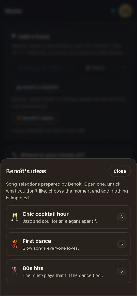 Ready-made ideas, one click away