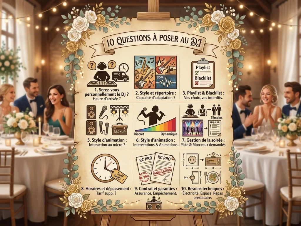 Les questions aux DJ